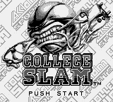 College Slam Title Screen